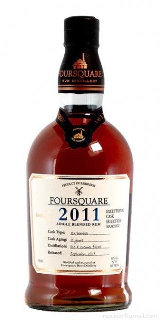 Foursquare Exceptional Cask Selection Mark XXIV 2011 Rum (750Ml)