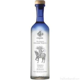 4 Copas Blanco Tequila (750Ml)