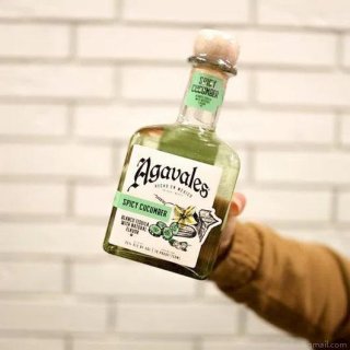 AGAVALES Blanco Tequila Spicy Cucumber (750Ml)