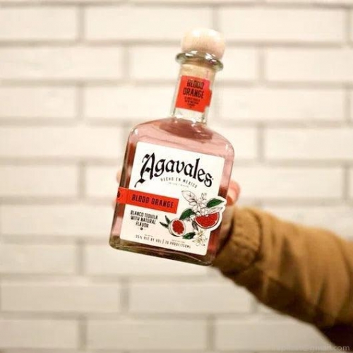 AGAVALES Blanco Tequila Blood Orange (750Ml)