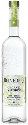 Belvedere Organic Infusions Pear & Ginger Vodka (750Ml)