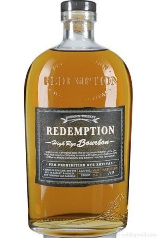 Redemption High Rye Bourbon Whiskey (750Ml)