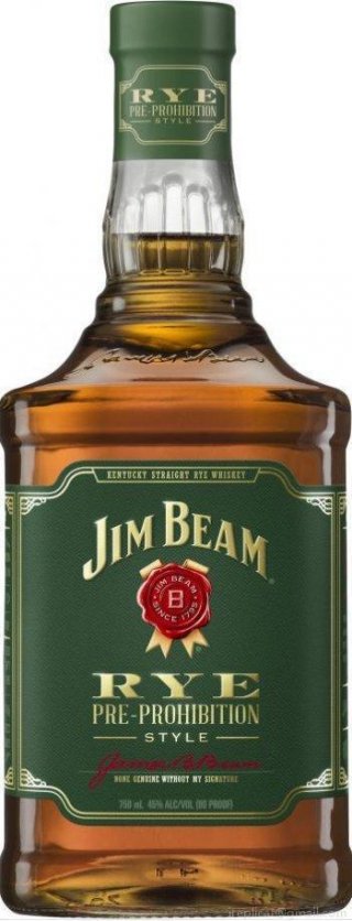 Jim Beam Rye Bourbon (750Ml)