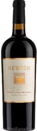 Newton Unfiltered Merlot 2012 (750Ml)