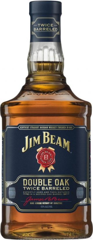 Jim Beam Double Oak Bourbon (750Ml)