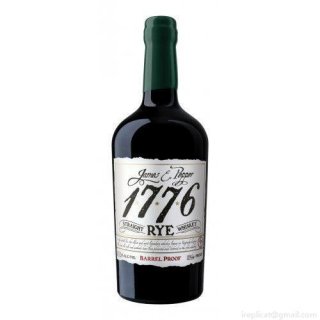 James E. Pepper 1776 Barrel Proof Straight Rye Whiskey (750Ml)