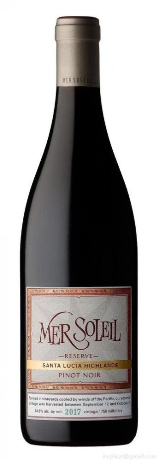 Mer Soleil Reserve Pinot Noir 2017 (750Ml)