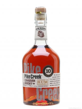 Pike Creek 10 Year Rum Barrel Finish Canadian Whisky (750Ml)