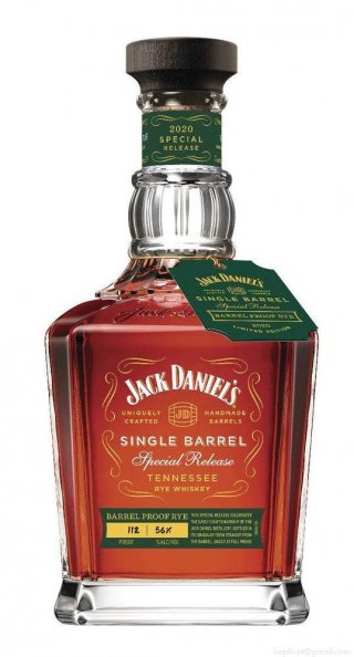 Jack Daniel's Barrel Proof Single Barrel Tennessee Rye Whiskey (750Ml)