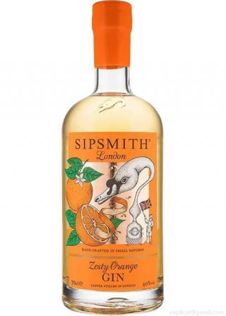 Sipsmith Zesty Orange Gin (750Ml)