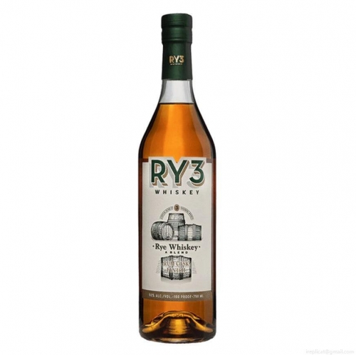 Ry3 Whiskey- Rum Cask Finish (750Ml)