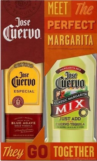 Jose Cuervo Perfect Margarita Gold Gift Set (750Ml)