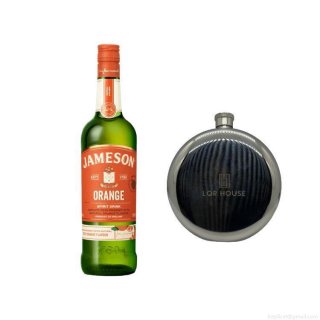 Lqr Flask & Jameson Orange