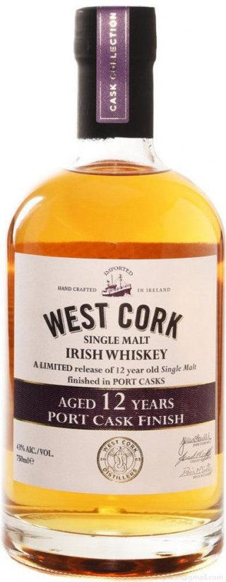 West Cork 12 Year Ports Cask Finish (750Ml)