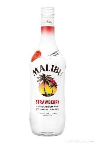 Malibu Strawberry Rum (750Ml)