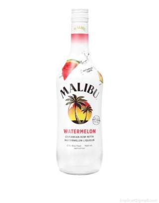 Malibu Watermelon Rum (750Ml)