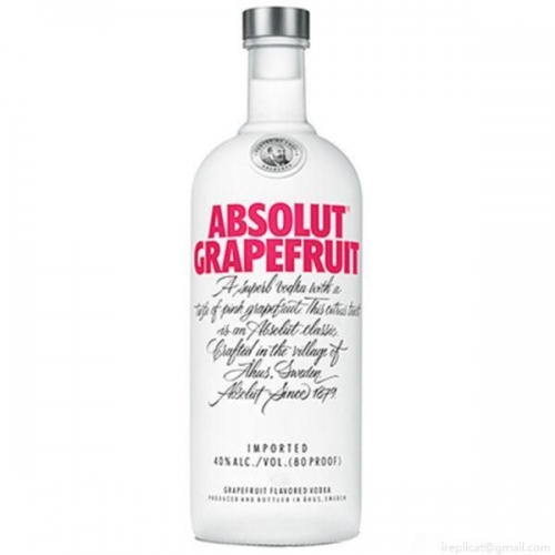 Absolut Grapefruit Vodka (750Ml)