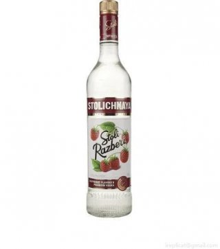 Stolichnaya Razberi Vodka (750Ml)