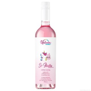 Rainbow Unicorn Vodka So Fluffy Cotton Candy (750Ml)