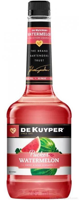 Dekuyper Pucker Watermelon Schnapps (750Ml)