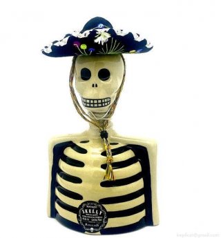 Skelly Tequila Reposado With Mariachi Hat (750Ml)