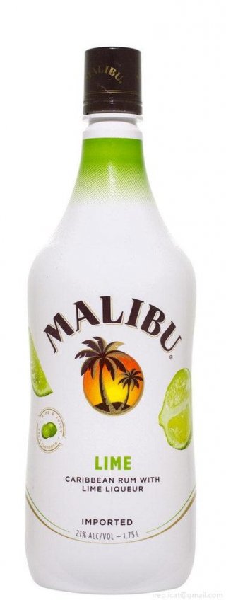 Malibu Lime Rum - 1.75L