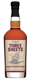 Cutwater Three Sheets Cask Strength Rum (750Ml)