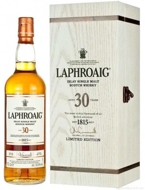 Laphroaig 30 Year Scotch Whisky (750Ml)