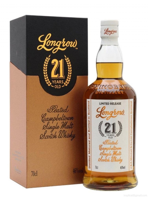 Longrow 21 Year Limited Release Single Malt Scotch Whisky (750Ml)