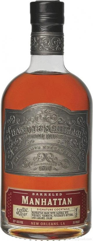 Handy & Schiller Barreled Manhattan Cocktail (750Ml)