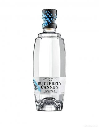 Butterfly Cannon Silver Cristalino Tequila (750Ml)