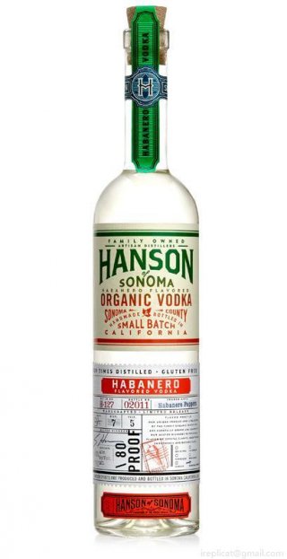 Hanson Of Sonoma Habanero Organic Vodka (750Ml)