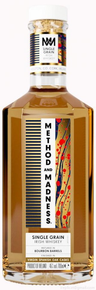 Method And Madness Single Grain Irish Whiskey (750Ml)