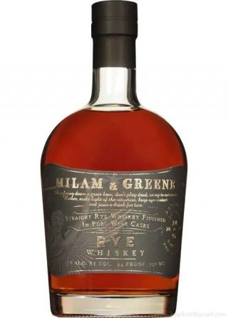 Milam & Greene Straight Rye Whiskey (750Ml)