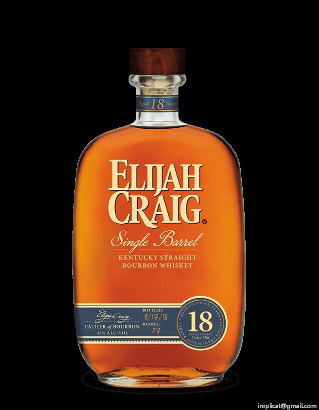 Elijah Craig 18 Year Single Barrel Kentucky Straight Bourbon Whiskey (750Ml)