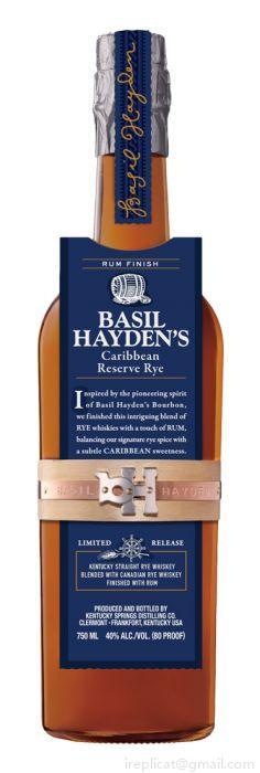 Basil Hayden's Caribbean Reserve Rye Bourbon (750Ml)