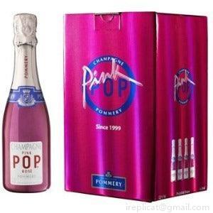 Pommery Pink Pop Champagne (4 Pk of 187Ml)