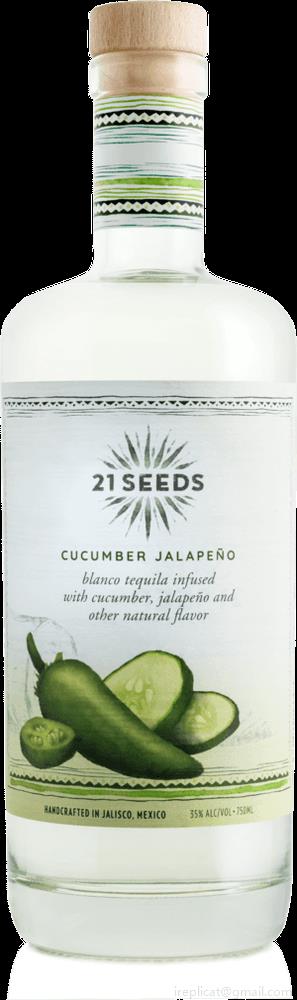 21 Seeds Cucumber Jalapeno Tequila (750Ml)