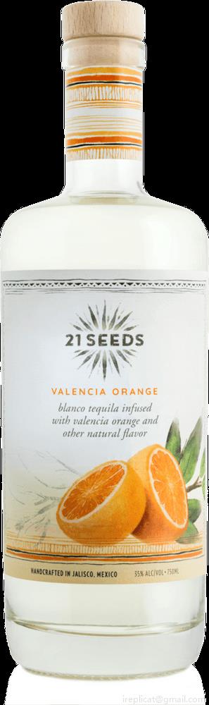 21 Seeds Valencia Orange Tequila (750Ml)