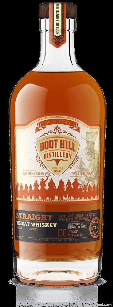 Boot Hill Distillery Straight Wheat Whiskey (750Ml)