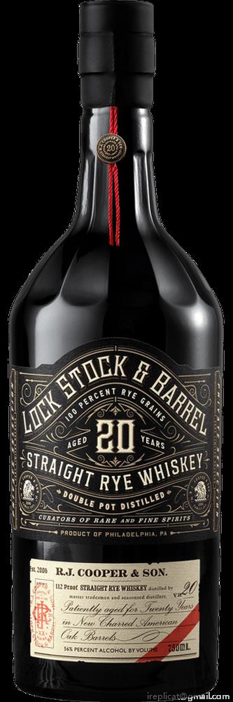 Lock Stock & Barrel 20 Year (750Ml)