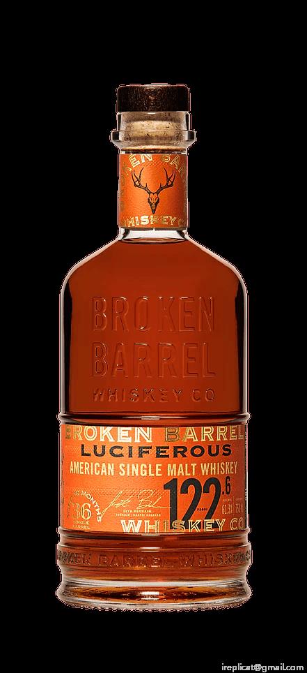 Broken Barrel Luciferous American Single Malt Whiskey (750Ml)