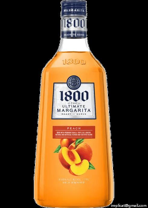 1800 Peach Ultimate Margarita-1.75L