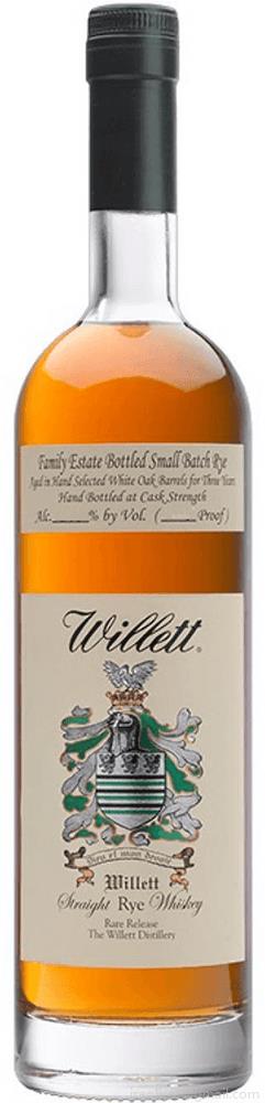 Willett 4 Year Straight Rye Whiskey (750Ml)