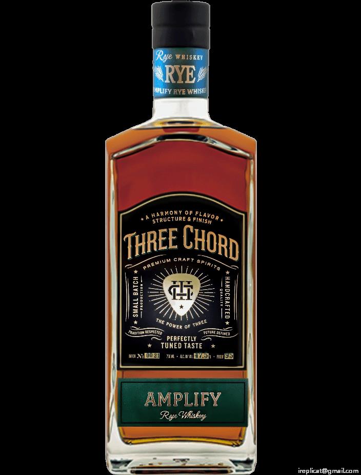 Three Chord Amplify Rye Whiskey (750Ml)