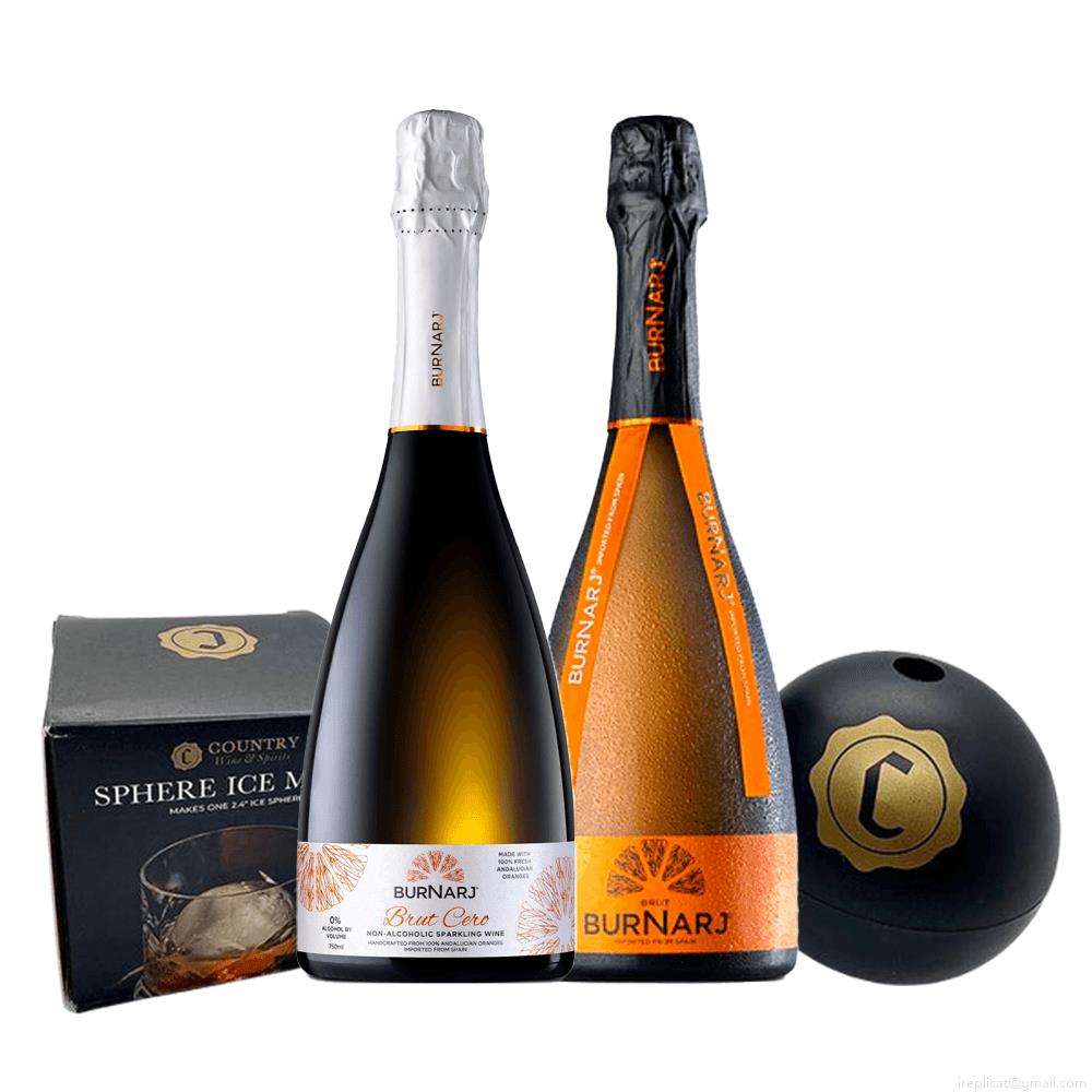 Burnarj Sparkling Orange Wine Duo With Cws Exclusive Ice Mold