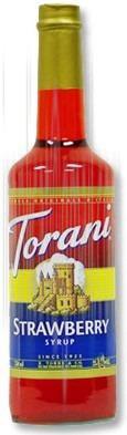 Torani Strawberry Syrup (750Ml)