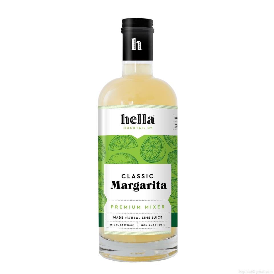 Hella Margarita Mix (Non -Alc) (750Ml)