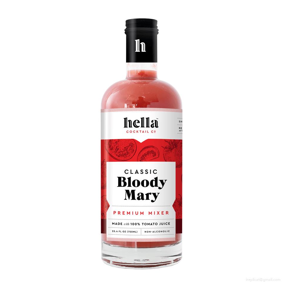 Hella Bloody Mary Cocktail Mix (Non -Alc) (750)