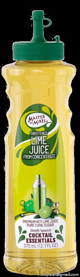 Master Of Mixes Sweetened Lime Juice (375 Ml)